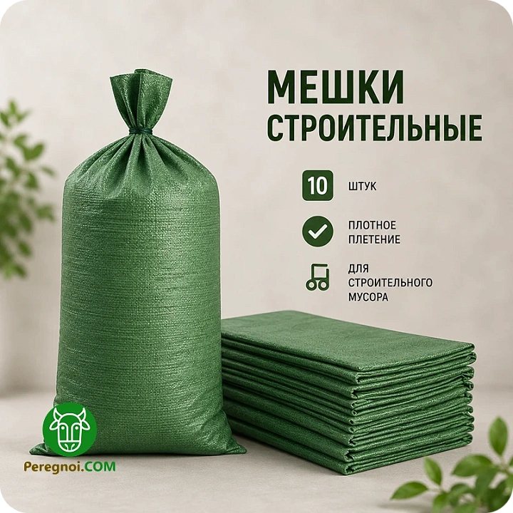 Строительные мешки (10 шт.)