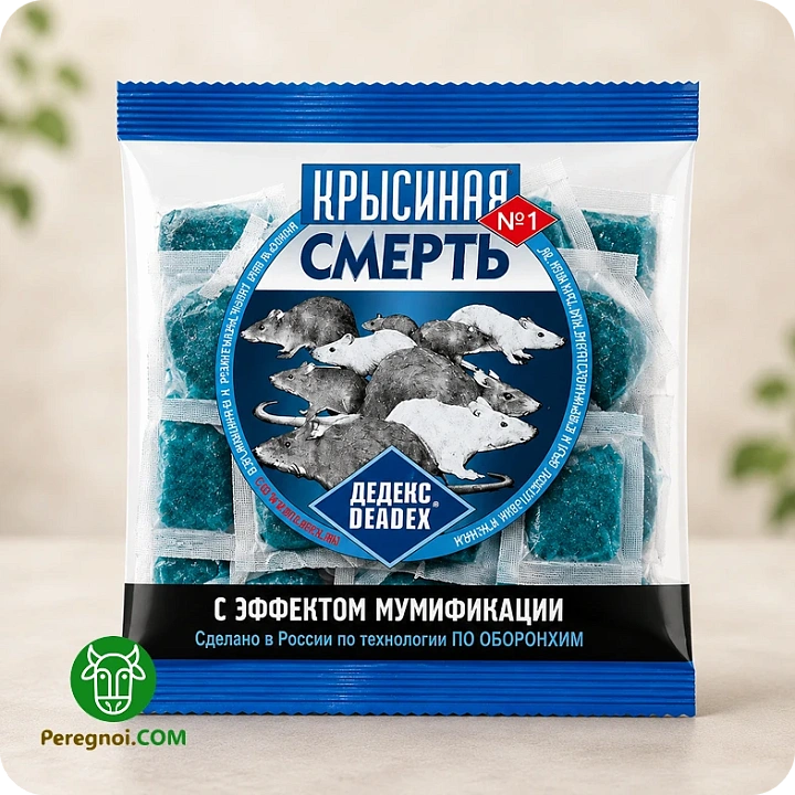 Крысиная смерть 200 г средство от грызунов
